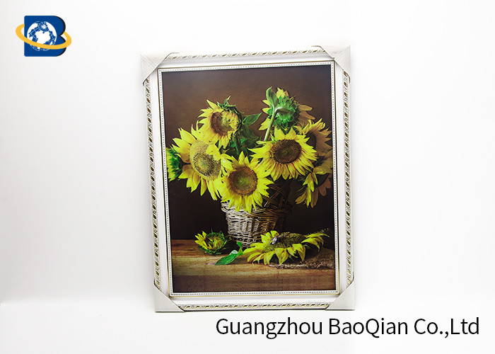 Flowers Pattern 3D Lenticular Pictures Poster Painting Home Decor Wall Art Decor