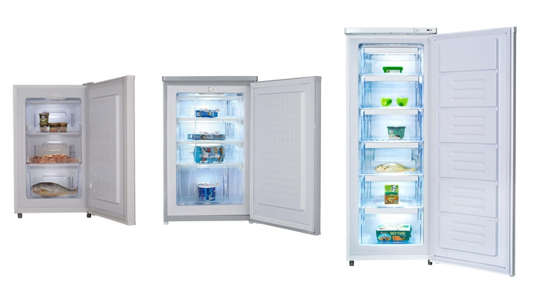 156L A+ Frost free (no frost freezer) upright freezer single door vertical freezer