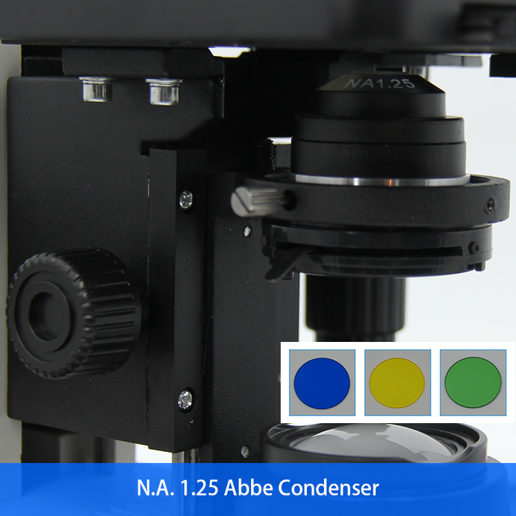 Wide Field Biological Microscope 1600x With Plan - Concave Mirror A11.1007