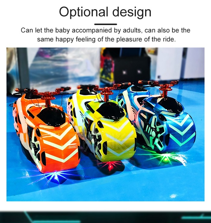 Coin Operated Drift Land Battery Bumper Cars Kids Racing Fengshen Motorcycle