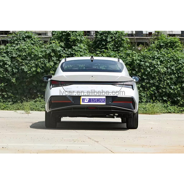 Electric Steering Used Hyundai Elantra 1.5L Sports Sedan with KZ LED Camera and Turbo