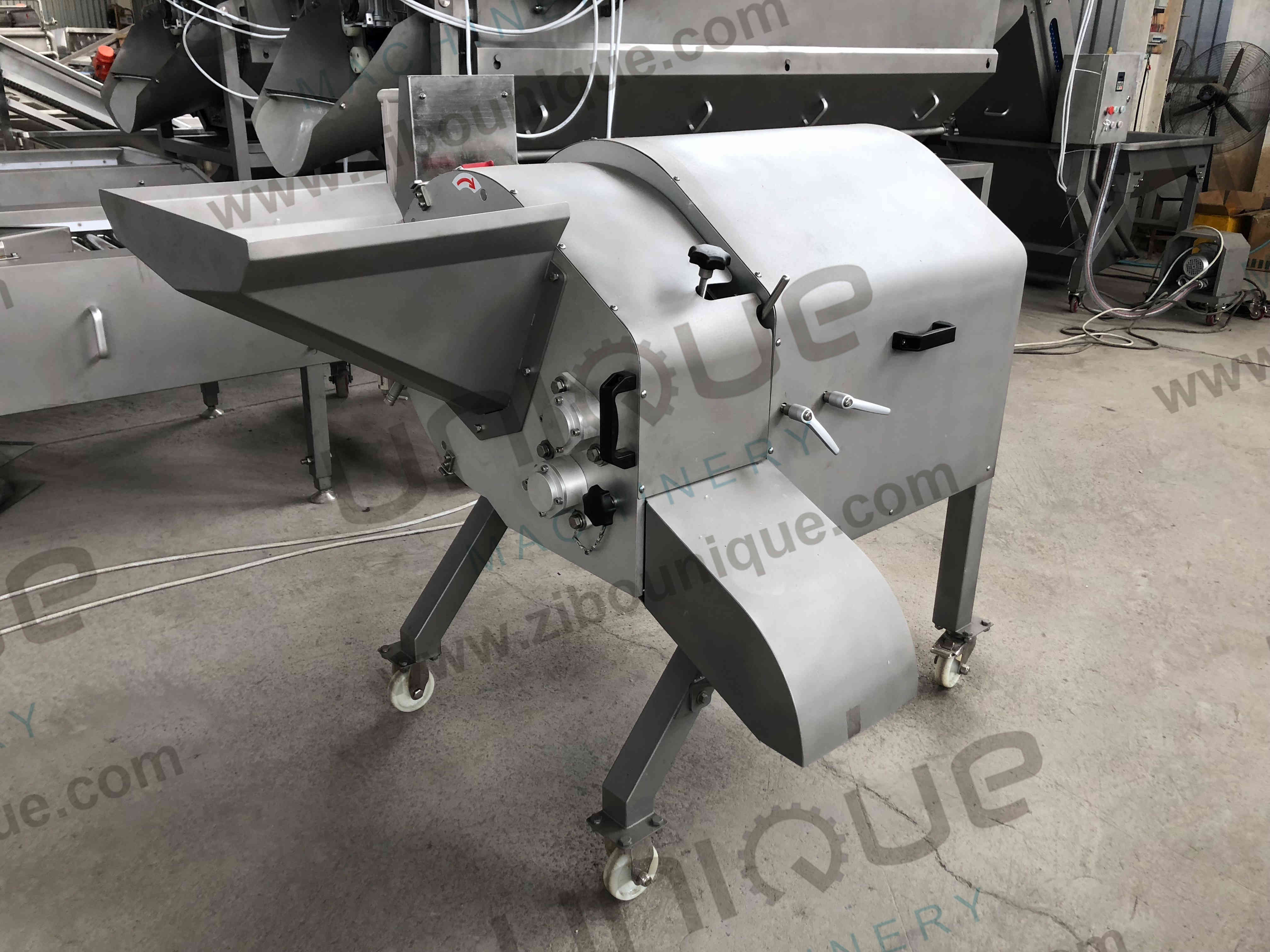 3D Potato Carrot Beet Onion Vegetable Cutting Machine Slicing Shredding for Commercial