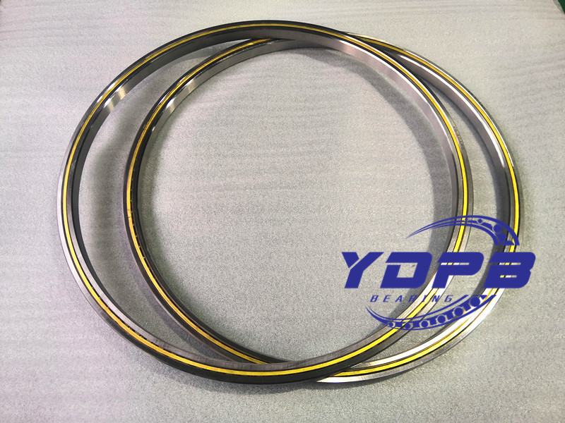 K05013XP0 Thin Section Bearings For Indexing tables Brass Cage Custom Made Bearings Stainless Steel