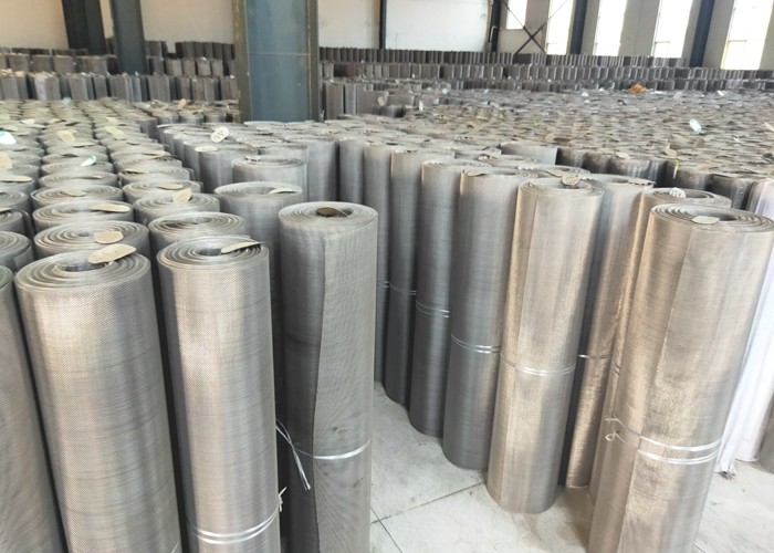 0.30mm 0.28mm Stainless Steel Wire Mesh 40X40 Mesh Alkali Resisting 316 SS Wire Cloth