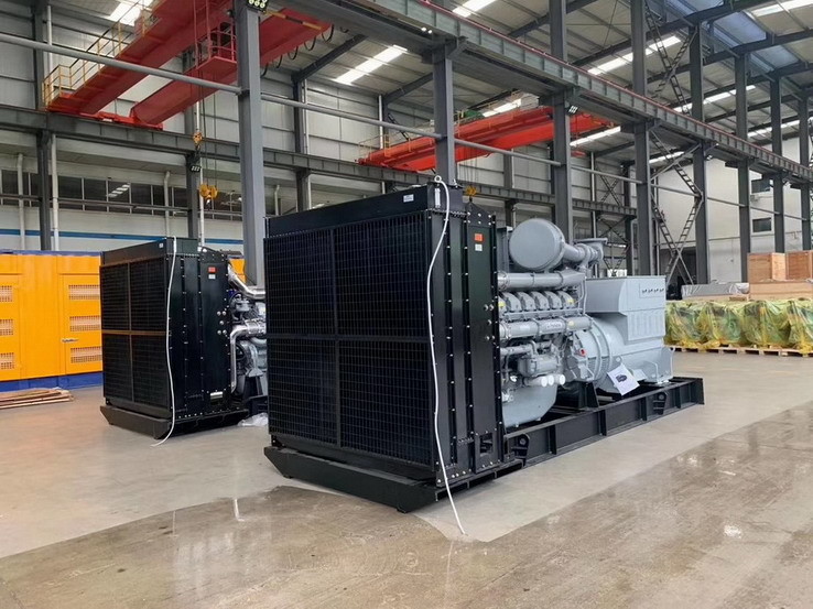 50Hz 1100 KVA Perkins Powered 4008TAG2A Diesel Generator Sets With Stamford Alternator