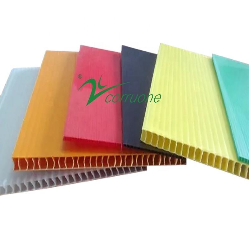 Silk Screen Printing Coroplast Sheet 4x8 With Uv Resistant Process