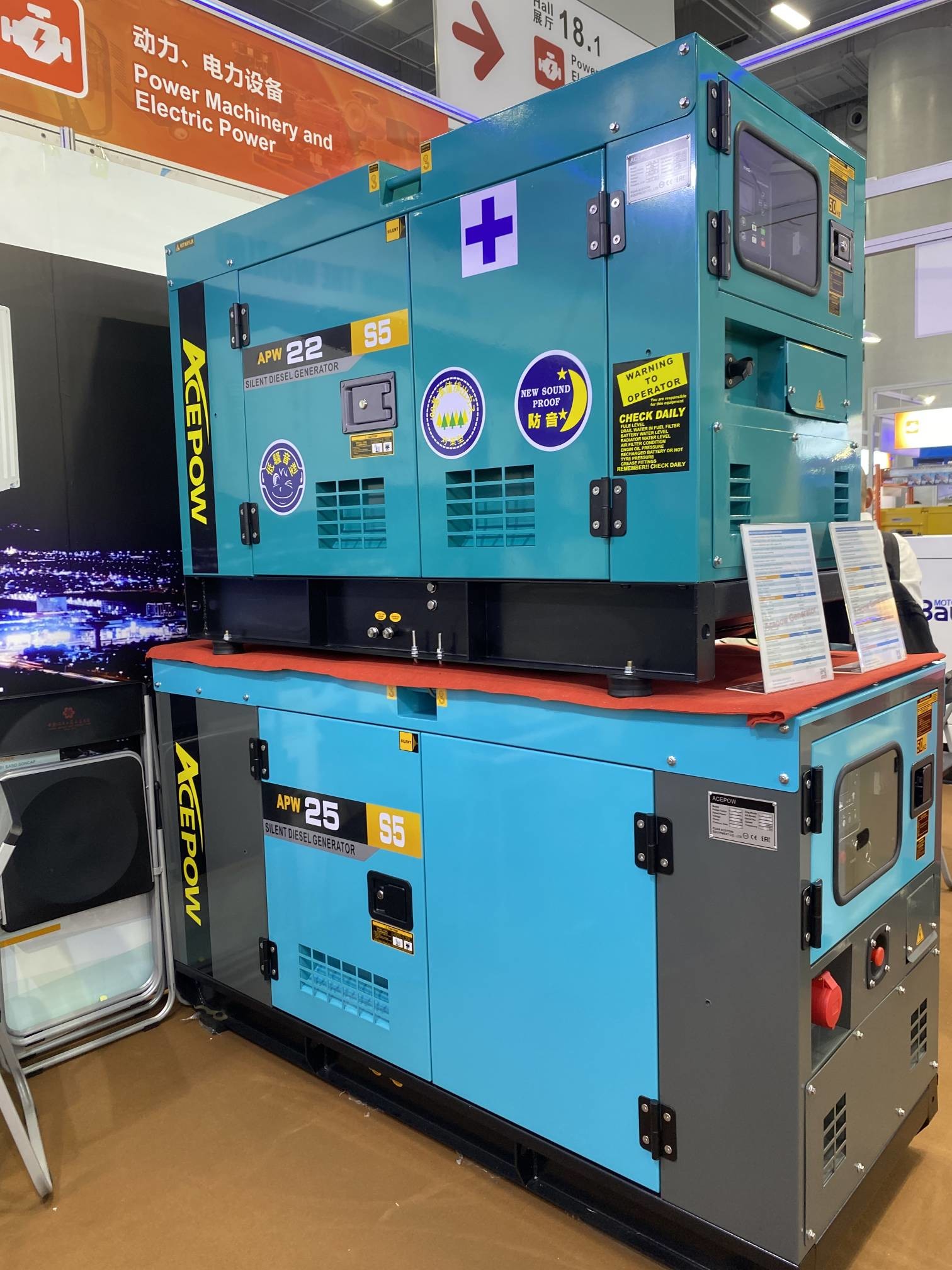 Standby Power Solution Silence Generator Set with H Class Diesel Power Generating Sets