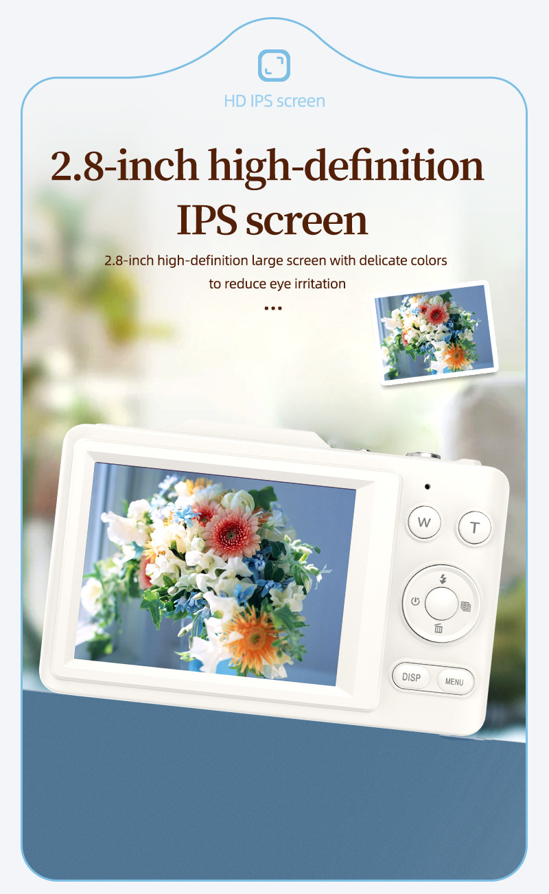 48MP 4K Ultra HD Digital Kamera Video Digital 2.8" Display Autofocus 16X Zoom