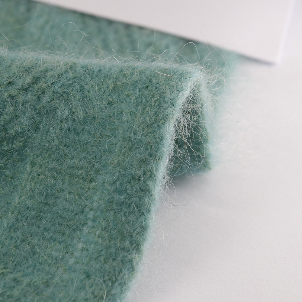 Smooth 1/12NM Mohair Wool Yarn For Knitting Multipurpose Durable
