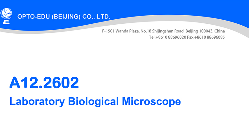 Mechanical Trinocualr Laboratory Metal Microscope Double Layer LED OPTO-EDU A12.2602 400X