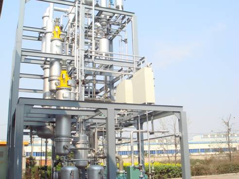 UL Hot Oil Vacuum Molecular Distillation Equipment Fully Automatic