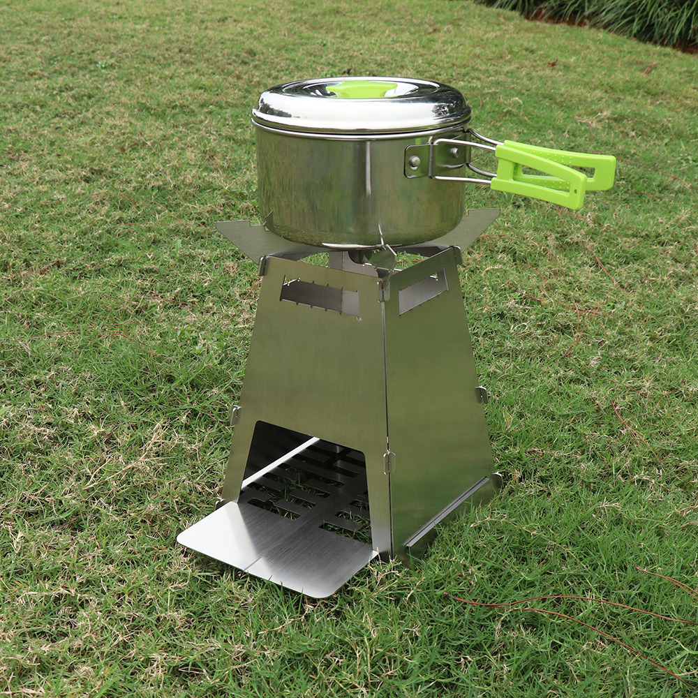 Portable BBQ Grill Camping and Picnic Barbecue Charcoal Stove