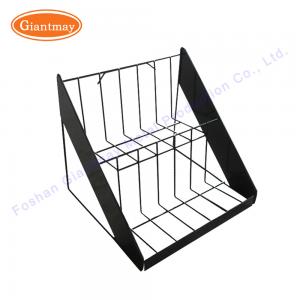 China Cigarette Wire Stand Retail Shop Countertop Display Rack on sale