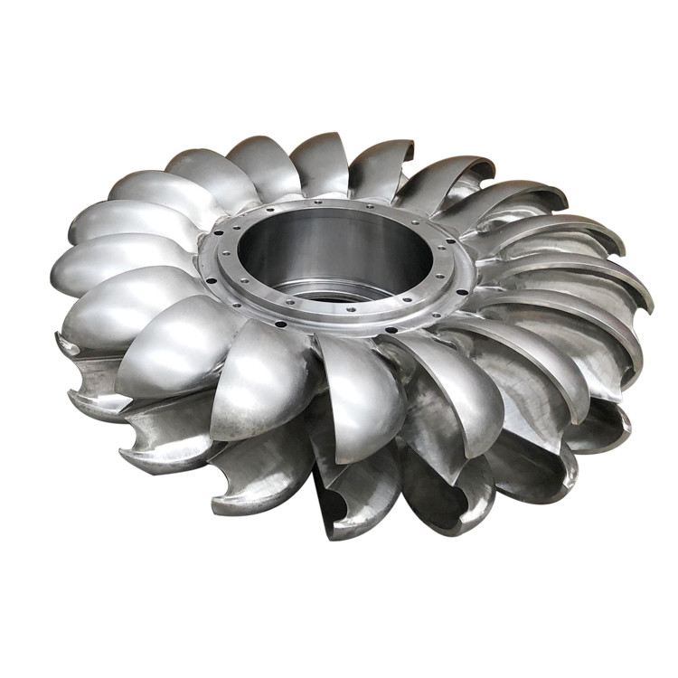 Micro Water Pelton Turbine Generator Wheel Stainless Steel High Performance