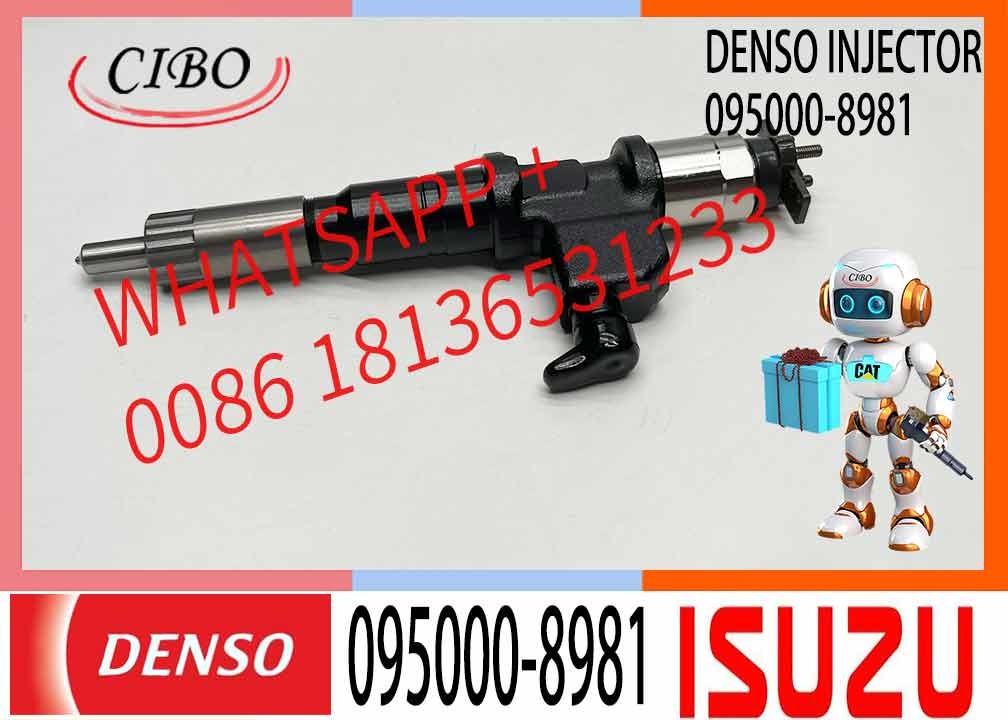 8-98167556-1 Common Rail Diesel Fuel Injector ISUZU 095000-8981 295050-0151 295050-0152 295050-0450