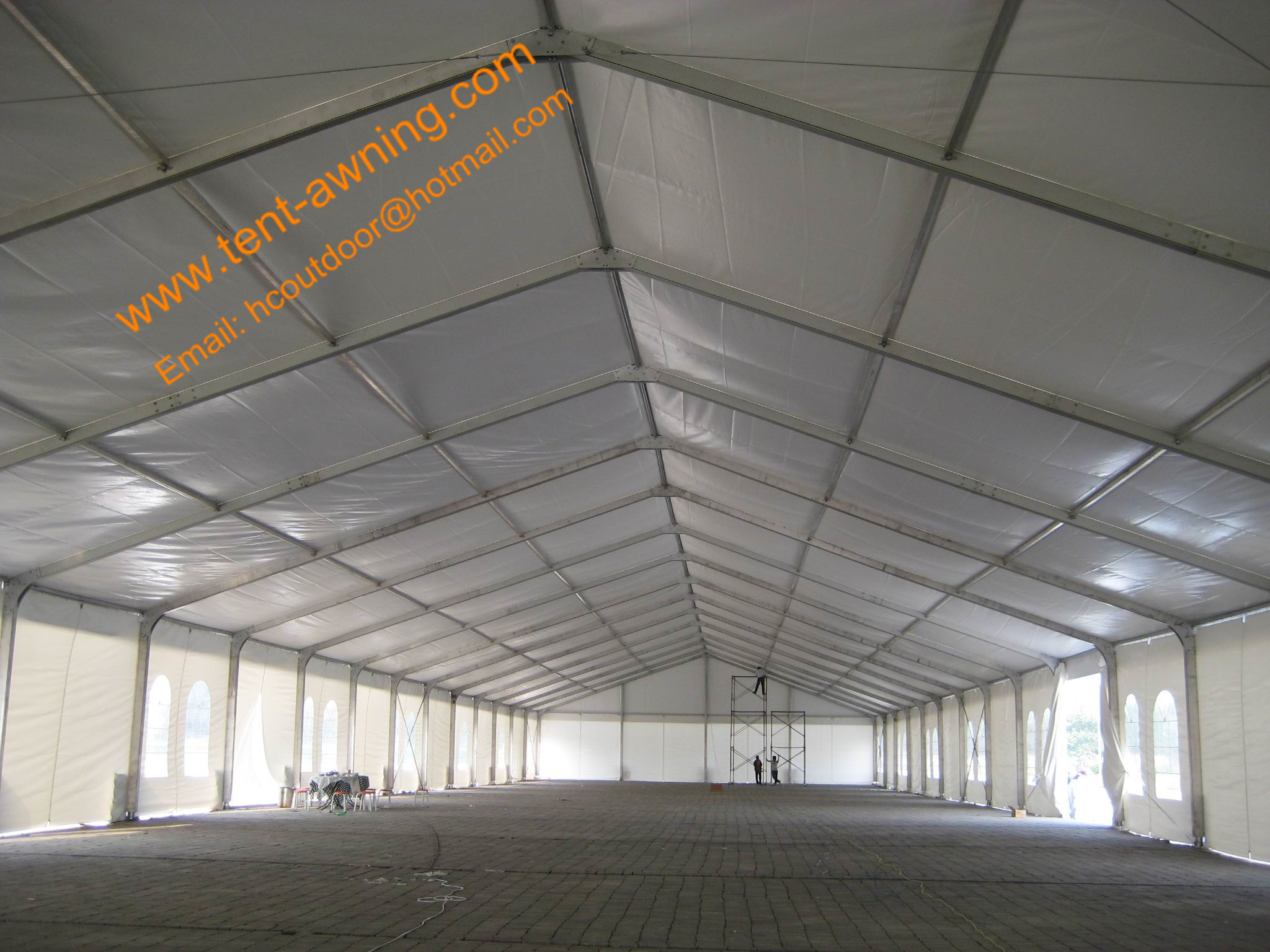 UV Resistance Aluminum Heavy Duty Large Warehouse Tent Waterproof Storage Tents