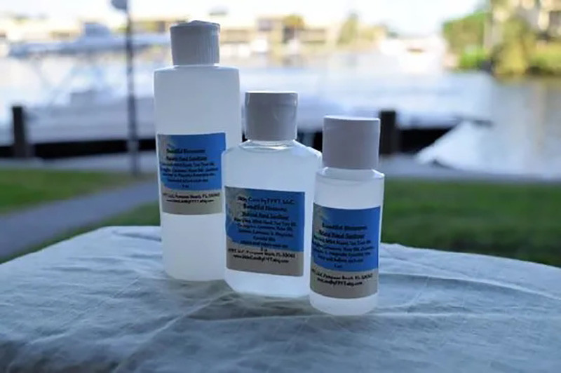 Alcohol Containing Antiviral Hand Sanitizer Waterless Hand Gel Clean Care