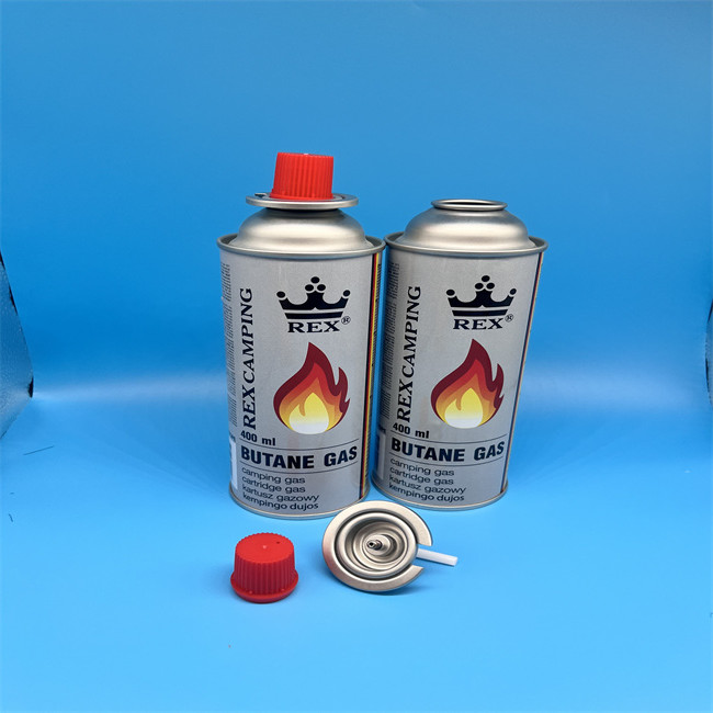 Straight Wall Butane Gas Vessel for Outdoor Activities and Cooking