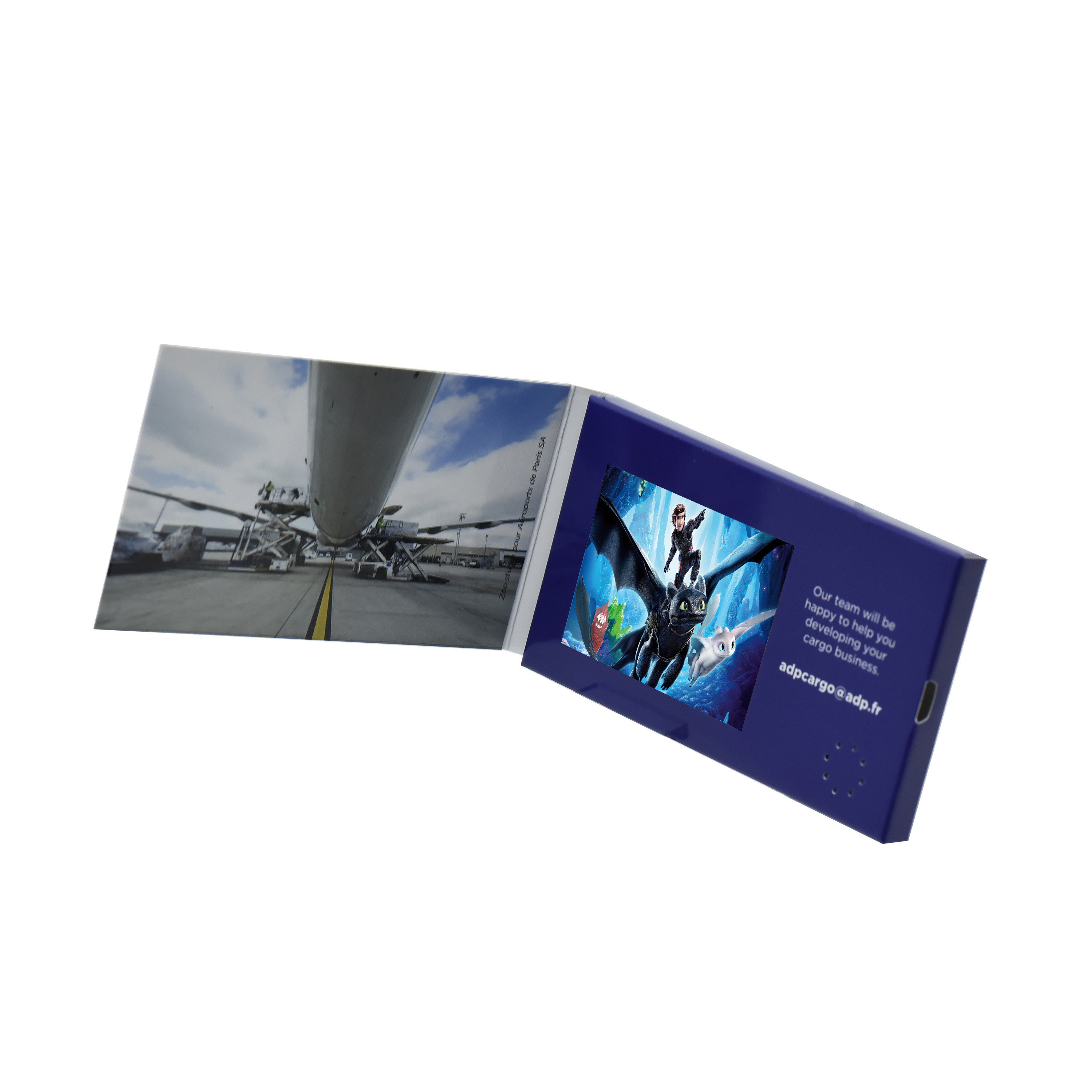 2.4 inch video business card mini video name card,pocket sized video marketing video player