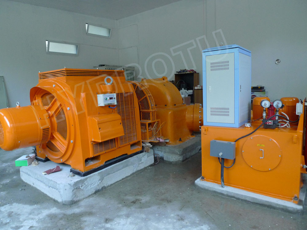 2000KW Generator Excitation System With Francis Hydro Turbine / Water Turbine