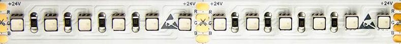 Newest SMD 3535 RGB LED Strip 24V 120LEDs/m 10mm Wide