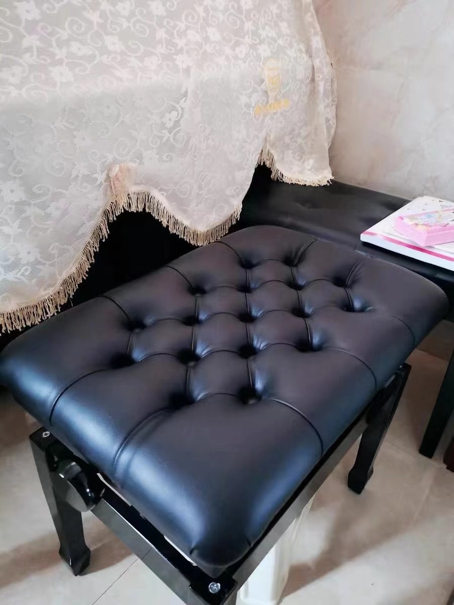 Double lifting piano playing stool with book box folding bench surface electronic piano stool piano cover piano accessor