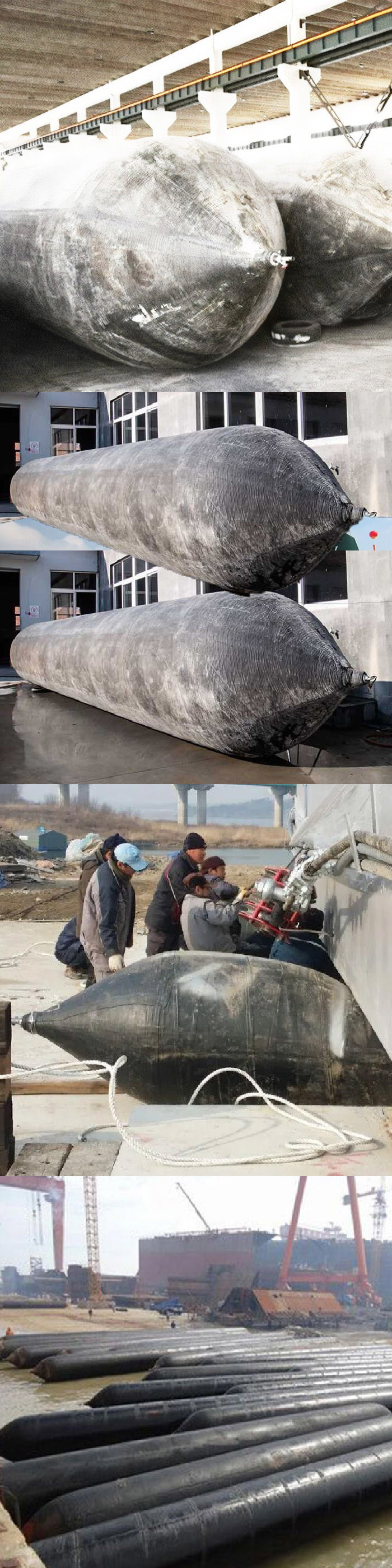 3M Boat Air Bags Marine Balloon Ship Launching Lifting Salvage Rubber Airbag