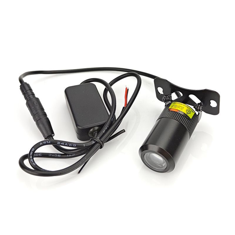 3W Mini Car Rear Projector Light Safety Warning Light