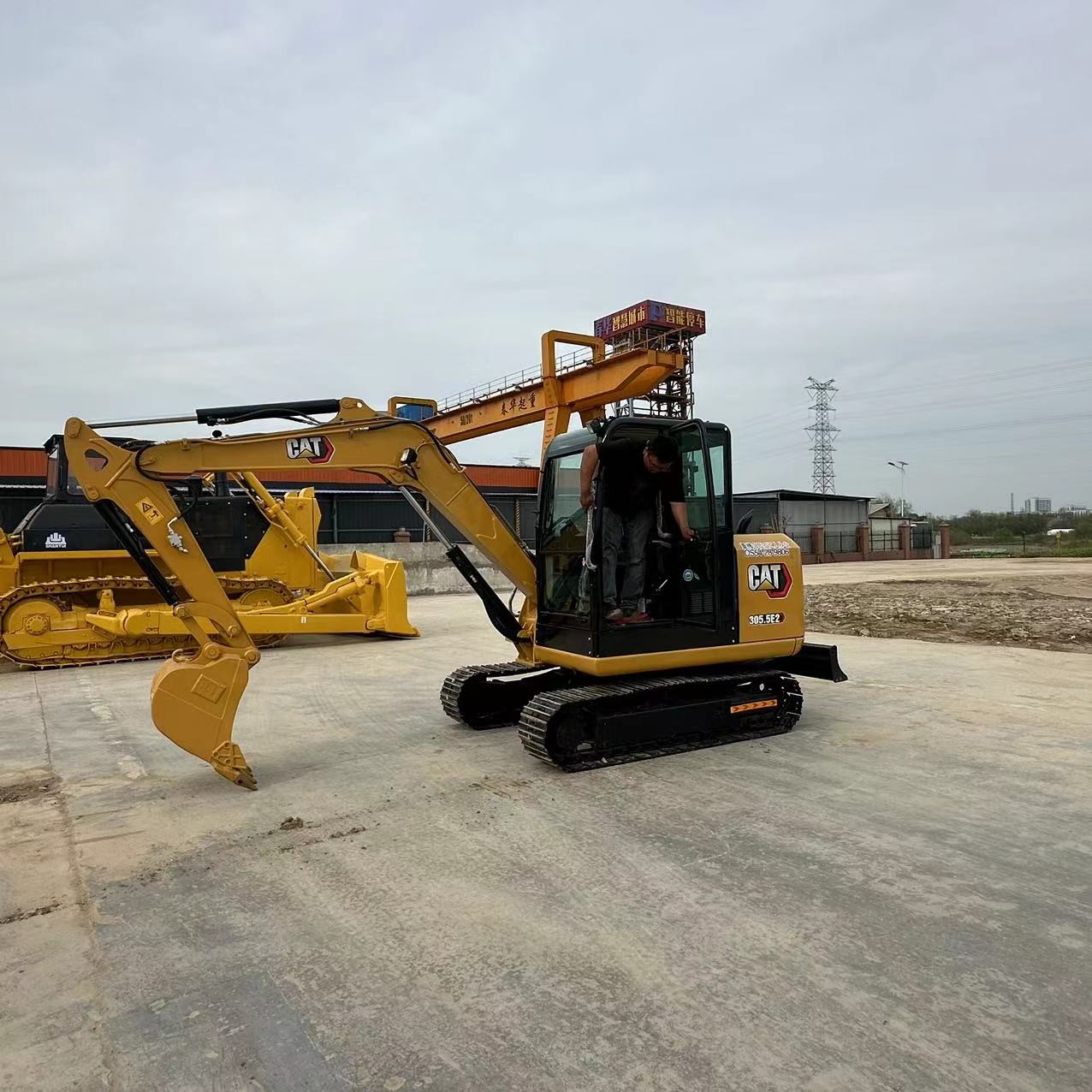 5Ton Second Hand Building Cat 305.5Eused Earth Moving Equipment Excavator