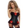 Buy cheap Ajustable Black hourglass corset from wholesalers