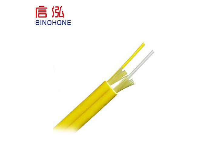 Duplex Figure 8 Indoor Fiber Optic Cable Easy Installation Water Resistant