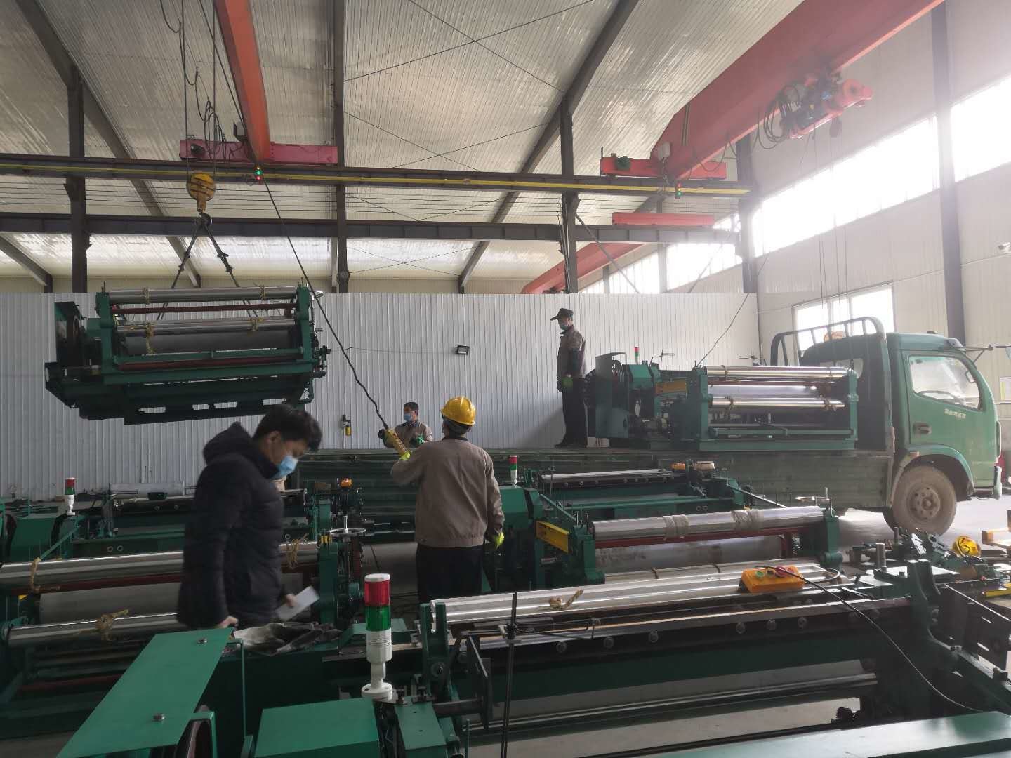 1.3m 1.6m Width 0.12mm 70rpm Wire Mesh Equipment