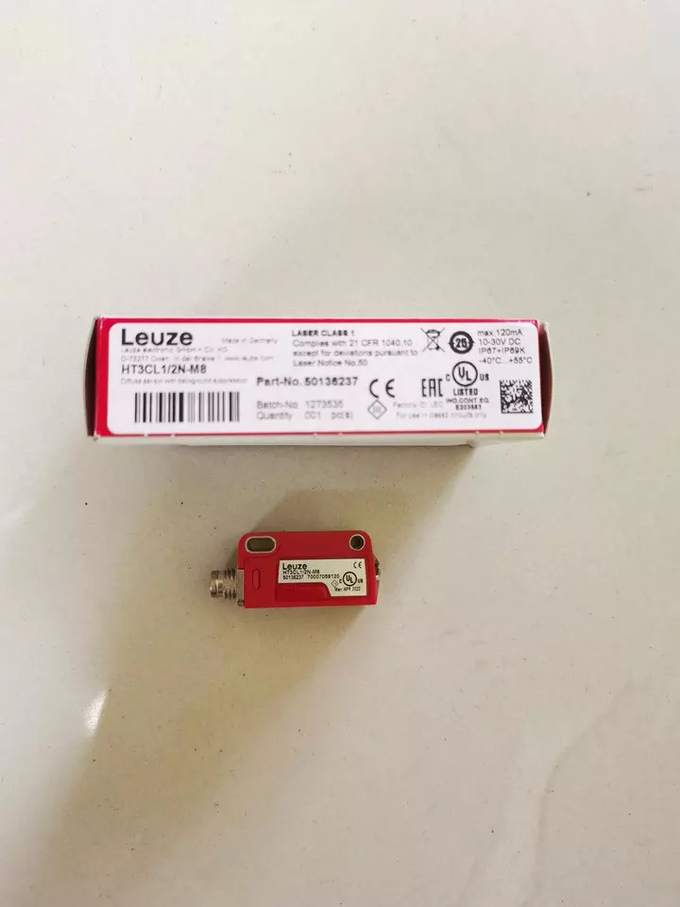 Leuze HT3CL1/2N-M8 Diffuse Sensor With Background Suppression HT46C HT3CL1/4P