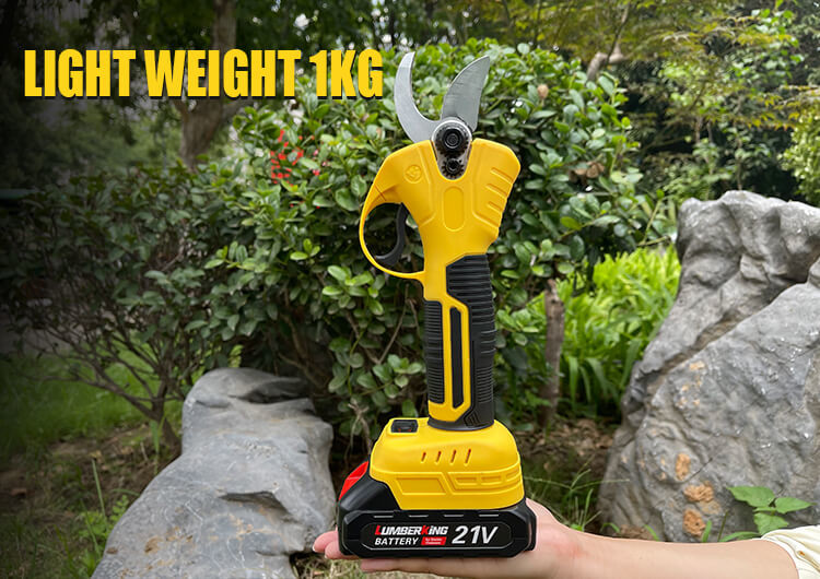 Portable Cordless Electric Scissors Pruning Shears Brushless Garden Pruner Battery
