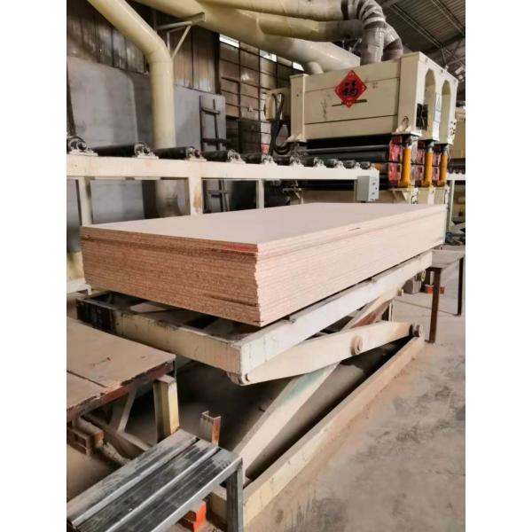 Base Wood Grain Melamine Particle Board / Industrial White Particle Board Sheets