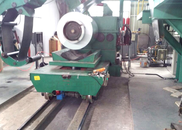 Hydraulic lifting metal industry apply coil transfer carts for steel pipes or cylinder materials