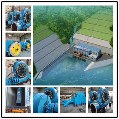 Kaplan Hydro Turbine Generator with 30-60 Years Lifespan Rated Head 5-50m