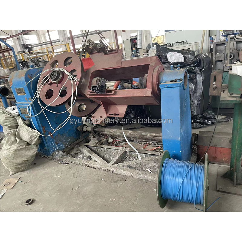 8.4ton Professional 1 6-bobbin Twister Stranding Machines for Steel Wire Bobbin Cable