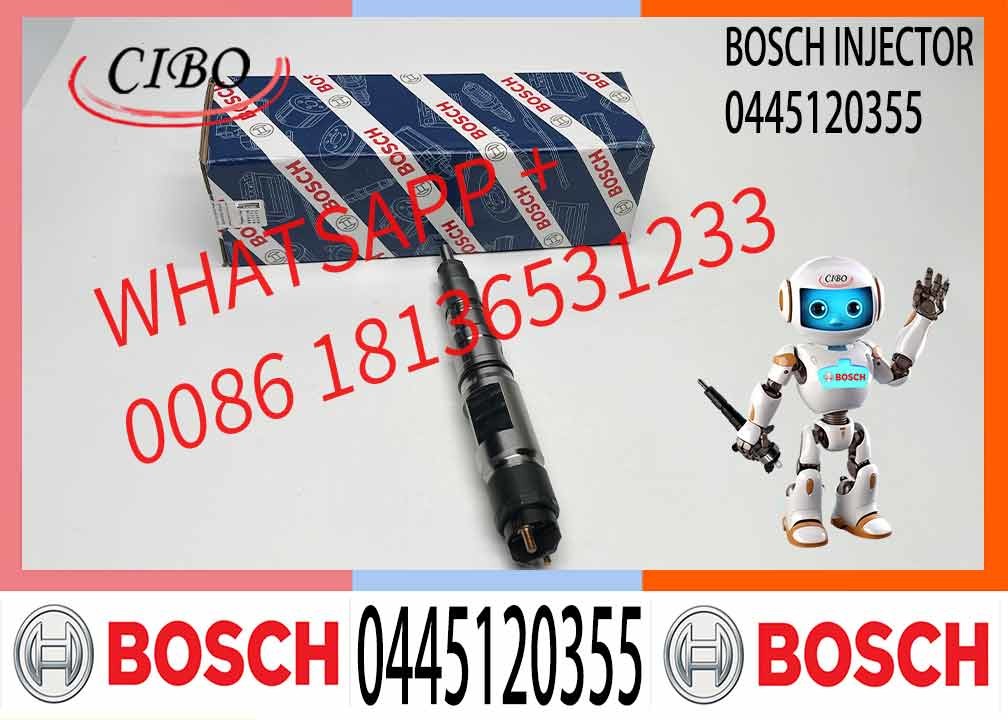 High Quality Nozzles 0445120355 Common Rail Injector 0445 120 355 Diesel Engines Injection 0 445 120 355 for MAN 0445120