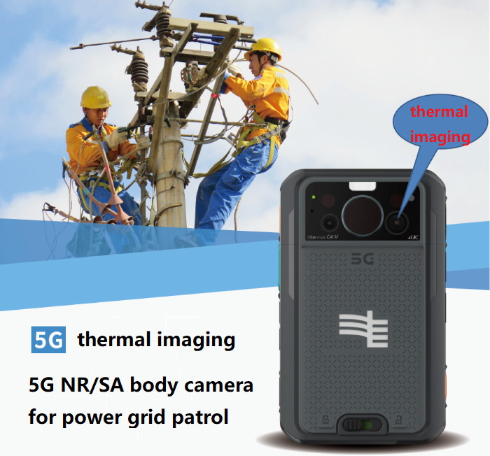 1080P/720P GPS 5G Body Camera With Replaceable Batteries And GPS, GLONASS, AGPS & Beidou
