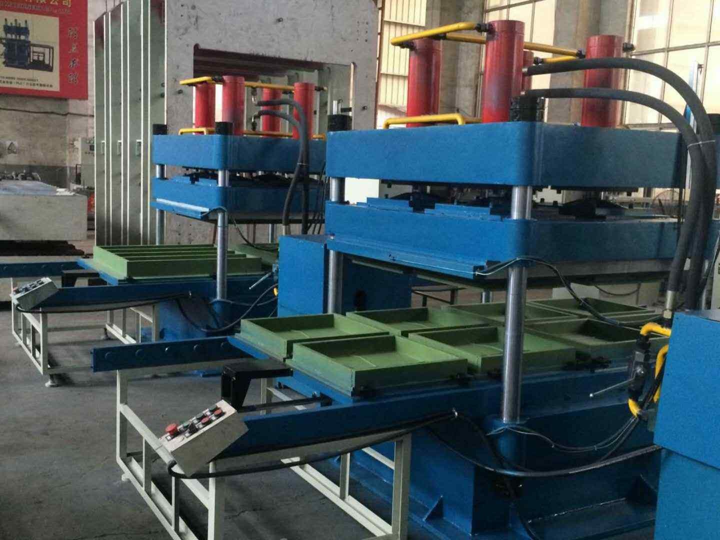 Laboratory 100T Rubber Vulcanizing Press Column Vulcanising Press