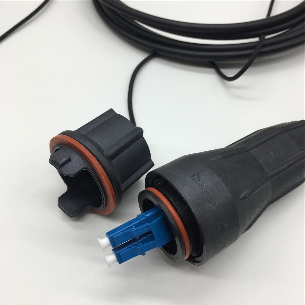 Base Station Duplex FTTA Armored Fiber Patch Cable with Fullaxs cover For Ericsson