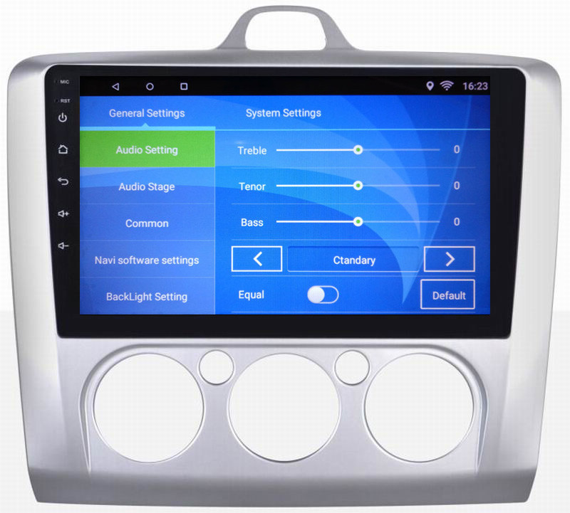Ouchuangbo car radio stereo multi android 6.0 for Ford Focus 2005-2011 with SWC gps navi 1080P Video 4 Cores