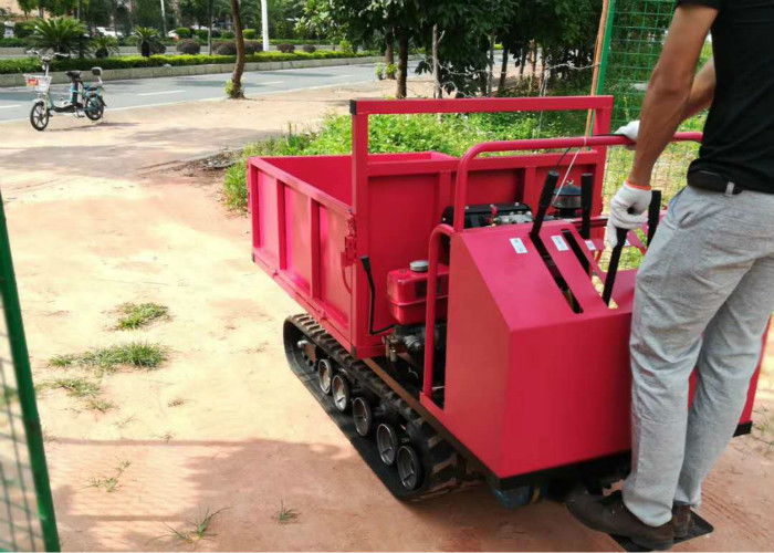 Rubber Vehicles Crawler 1.4T 3m Track Transporter