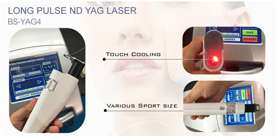 Long Pulse Vertical Nd Yag 1064 Laser High Peak Power And Wide Pulse Width