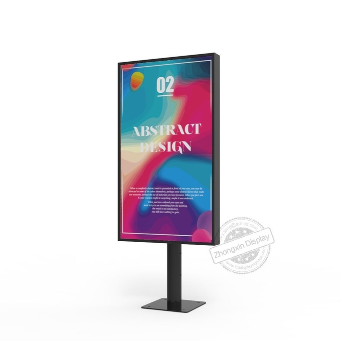 55inch Wireless Digital Window Display Screen Advertising Panel Kiosk for Shop Window