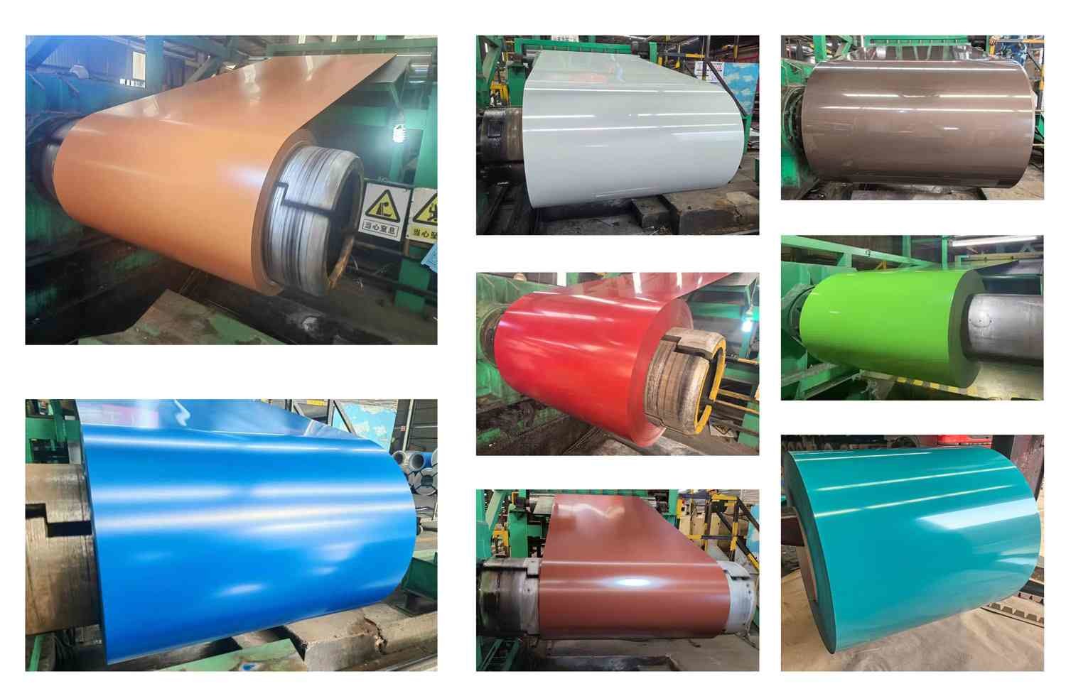 ASTM A755 50" width blue color prepinted steel coil blue color coil for roofing