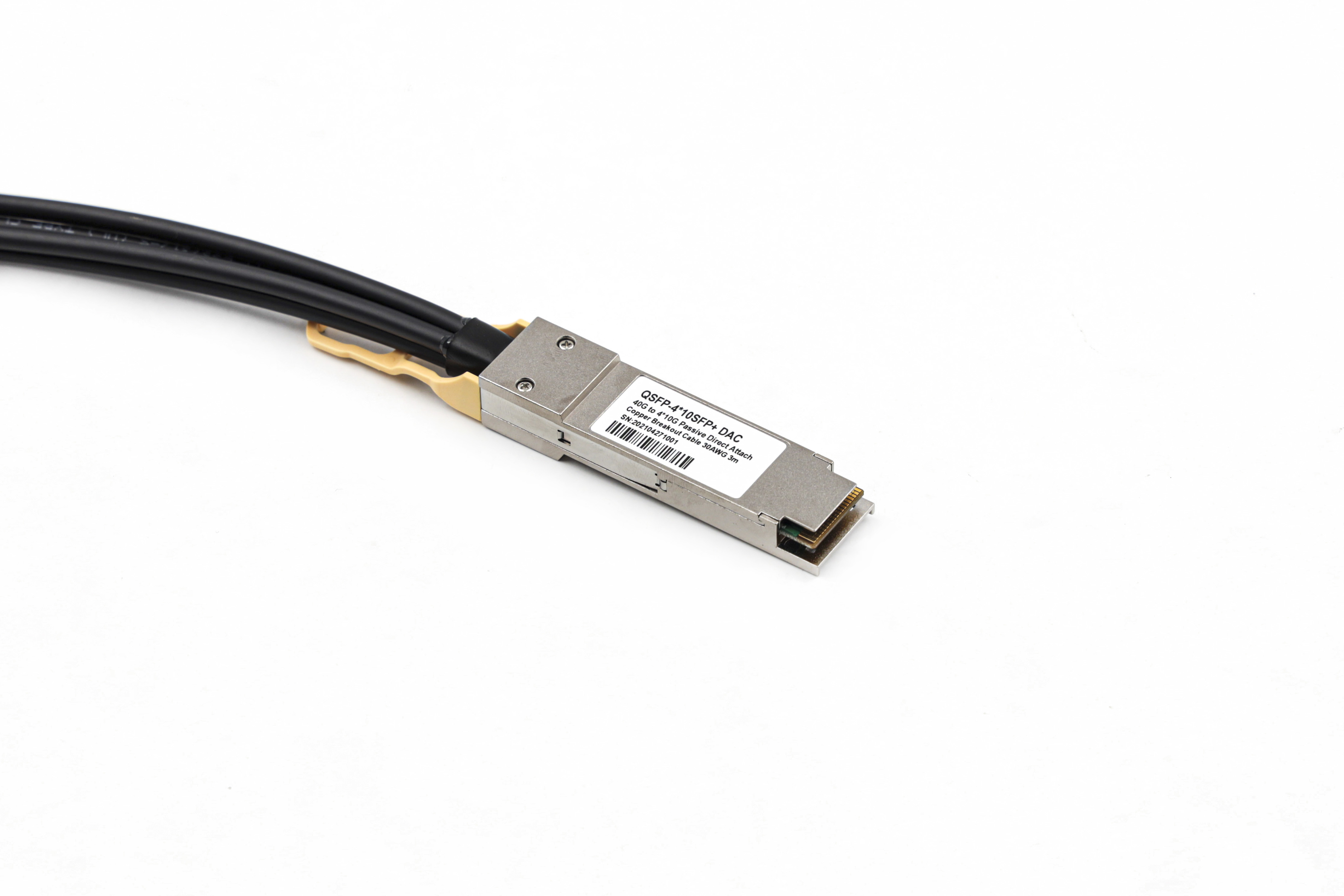 10Gbps 24AWG Direct Attach Copper Cable 7m QSFP DAC Cable
