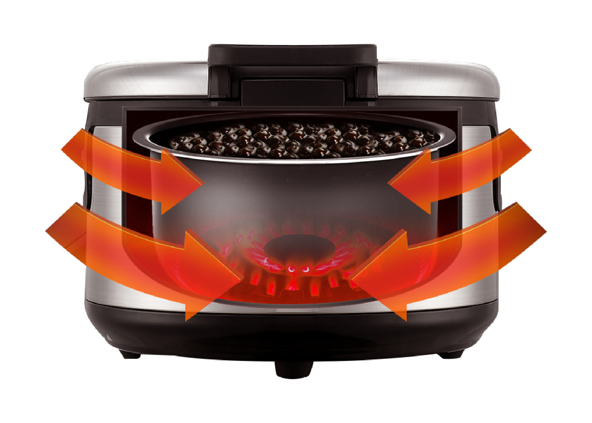 Coffee Shop 1850W Big 12 Liter 1.8KG Bubble Tea Cooker