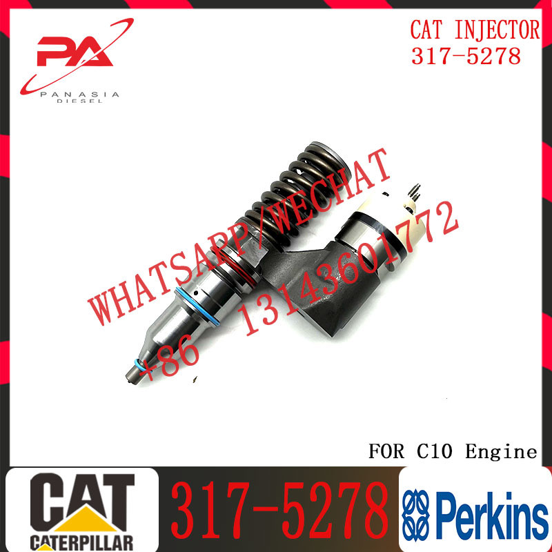 C10 Fuel Injector Assembly 203-7685 212-3467 212-3468 350-7555 317-5278 161-1785 10R-0967 10R-1259 10R-1258